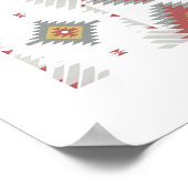 先住民アメリカン・パターン ポスター (角)