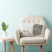 先住民アメリカン・ベア・スピリット・ガイド（トラック付き） ランバークッション (椅子)