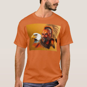 先住民アメリカン・マグアロン Tシャツ
