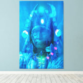 先住民アメリカン・マジシャン キャンバスプリント (インサイチュ (ウッドフロア))