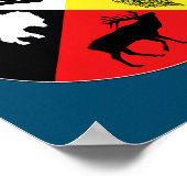 先住民アメリカン・メディシン・ホイール ポスター (角)