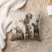 先住民アメリカン#1ピロークッション クッション (ブランケット)