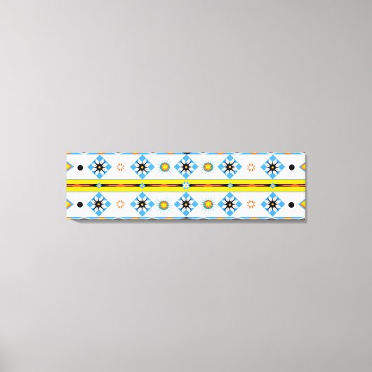 先住民アメリカンShoshone Stretted Canvas Print キャンバスプリント (正面)