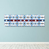 先住民アメリカンSiouxストレッチキャンバス印刷 キャンバスプリント (インサイチュ (ウッドフロア))