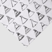 先住民アメリカンTipiテントカスタムズ背景色 薄葉紙 (詳細)