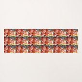 先住民アメリカ人女性がサンダー_コーブを流す ヨガマット (裏面(横))