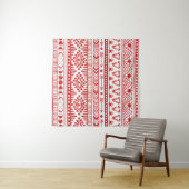 先住民アメリカ人：レッドインクドードル。 タペストリー (インサイチュ(横))