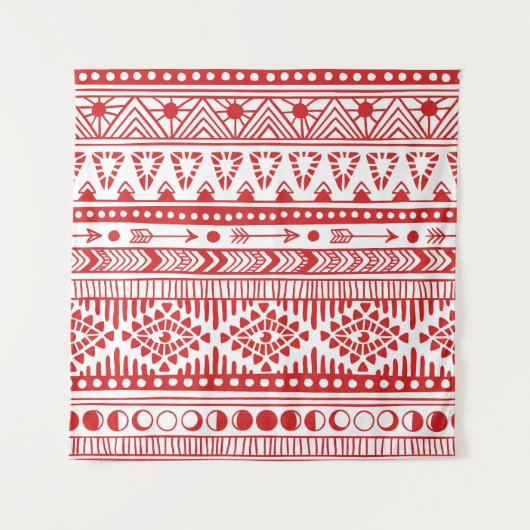 先住民アメリカ人：レッドインクドードル。 タペストリー (正面)