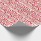 先住民アメリカ人:レッドインクドードル。 ラッピングペーパー (角)