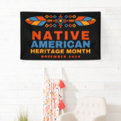 先住民アメリカ伝統月2025 横断幕 (インサイチュ)