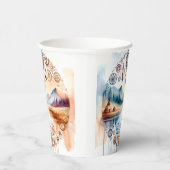 先住民アメリカ伝統月 紙コップ (右)