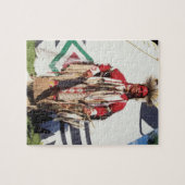 先住民アメリカ伝統的人 ジグソーパズル (横)