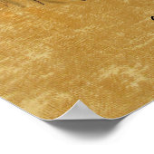 先住民アメリカ十戒キャンバス ポスター (角)