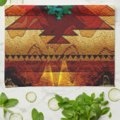 先住民アメリカ南西部の部族 キッチンタオル (折り畳み)