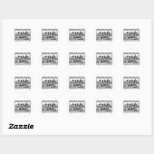先住民アメリカ国土安全保障省Tシャツ ラウンドシール (シート)