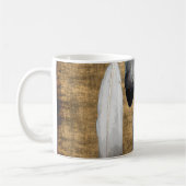 先住民アメリカ平和羽デザイナーマグ コーヒーマグカップ (左)