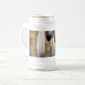 先住民アメリカ平和羽デザイナーマグ ビールジョッキ (正面左)