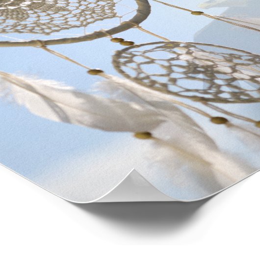 先住民アメリカ引用文聞へ風へ ポスター (角)