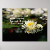 先住民アメリカ引用文 ポスター (正面)