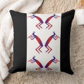 先住民アメリカ抽象芸術ココペリ装飾用クッション クッション (ブランケット)