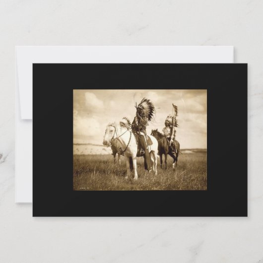 先住民アメリカ招待状 招待状 (正面)