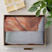 先住民アメリカ栗ピントウォーホース 薄葉紙 (ギフト)