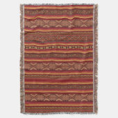 先住民アメリカ毛布 スローブランケット (正面縦)