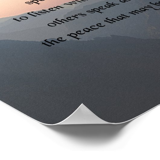 先住民アメリカ祈りの言葉素晴らしスピリット救済ミー ポスター (角)