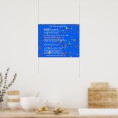 先住民アメリカ祈りの言葉 ポスター (キッチン)