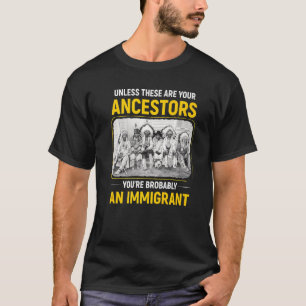 先住民アメリカ移民先住民アメリカ Tシャツ