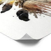 先住民アメリカ美術プリントポスター ポスター (角)