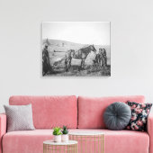 先住民アメリカ西部カナダのクレー族, c.1 キャンバスプリント (インサイチュ (リビング))