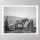 先住民アメリカ西部カナダのクレー族， c.1 ポスター (正面)