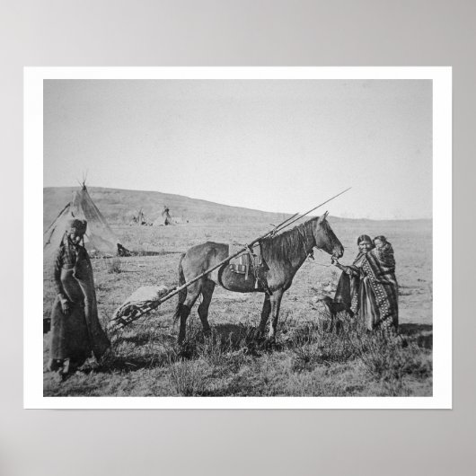 先住民アメリカ西部カナダのクレー族, c.1 ポスター (正面)