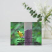 先住民アメリカ諺 ポストカード (スタンド正面)