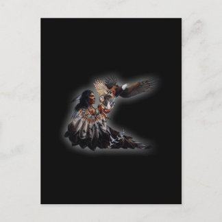 先住民アメリカ長官 ポストカード