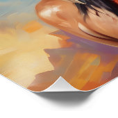 先住民アメリカ首長1 ポスター (コーナー)