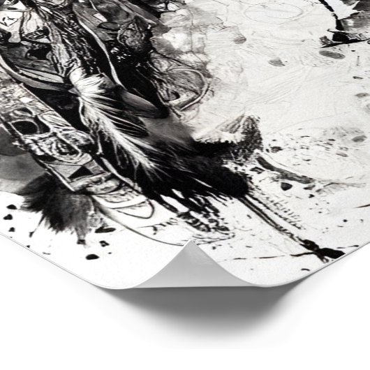 先住民アメリカ3 ポスター (角)