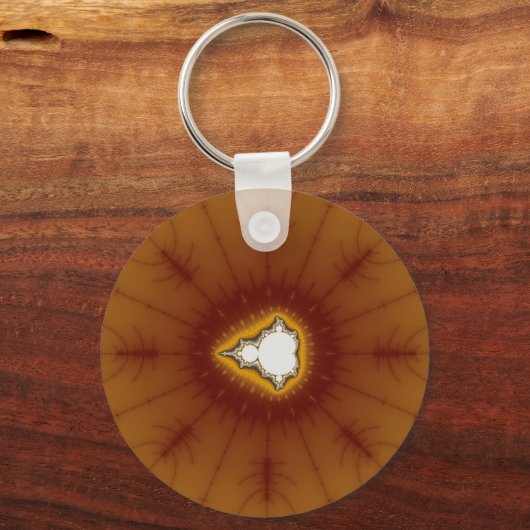 先住民アメリカ – フラクタル キーホルダー (正面)