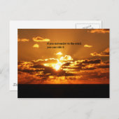 先住民アメリ感動的カ引用文 ポストカード (正面/裏面)