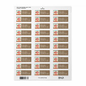 先住民アメリ結婚カ住所 シール (フルシート)