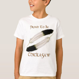 先住民アメリ誇りを持ったカ「TO BE CHICKASAW」シリーズ Tシャツ