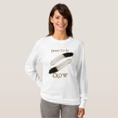 先住民アメリ誇りを持ったカ「TO BE CROW」シリーズ Tシャツ (正面フル)