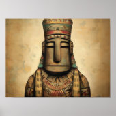 先住民アメ絵画リカの ポスター (正面)