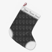 先住民アートクリスマスストッキングトーテムポールストッキング ラージクリスマスストッキング (正面 (吊り時))