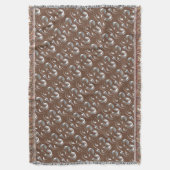 先住民アートブランケット部族マスクブランケットギフト スローブランケット (正面縦)