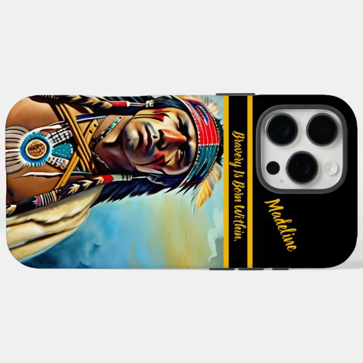 先住民アートメモ:文化美しい Case-Mate iPhoneケース (裏面 (横))