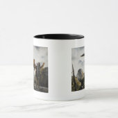 先住民ア絵画メリカの歓迎の友 マグカップ (中央)