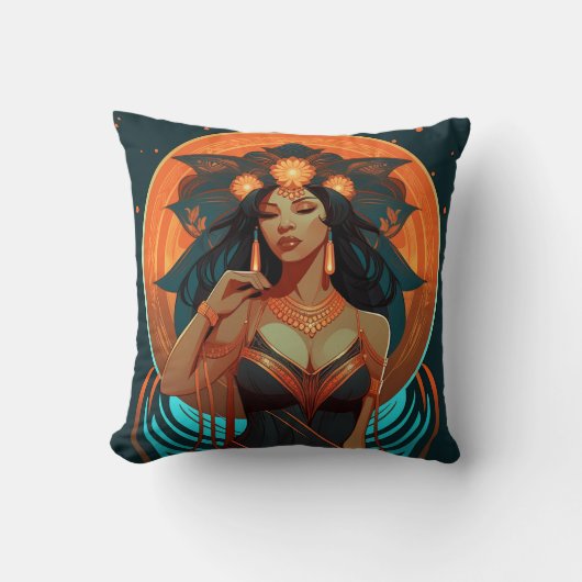 先住民インスピレーション#2 クッション (正面)