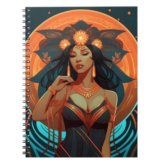 先住民インスピレーション#2 ノートブック (正面)